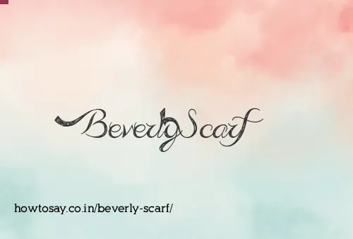 Beverly Scarf