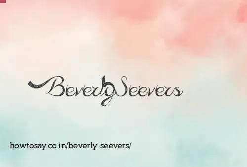 Beverly Seevers