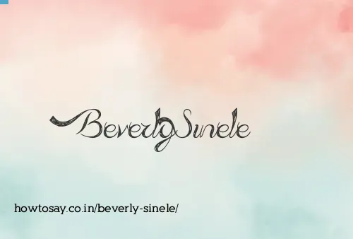 Beverly Sinele