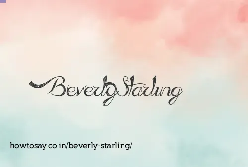 Beverly Starling