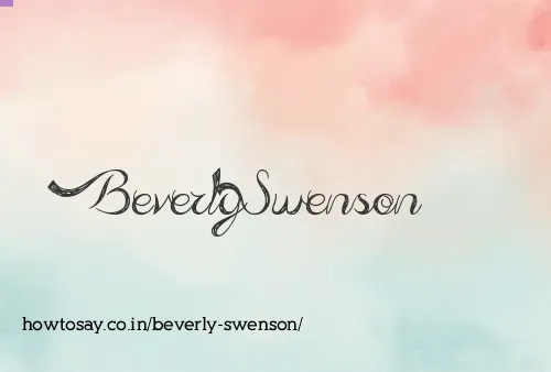 Beverly Swenson