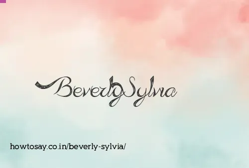 Beverly Sylvia