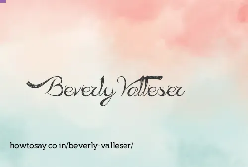 Beverly Valleser