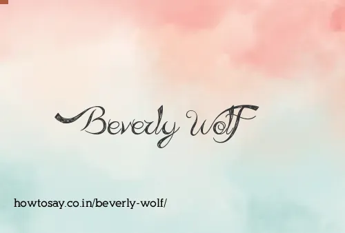 Beverly Wolf