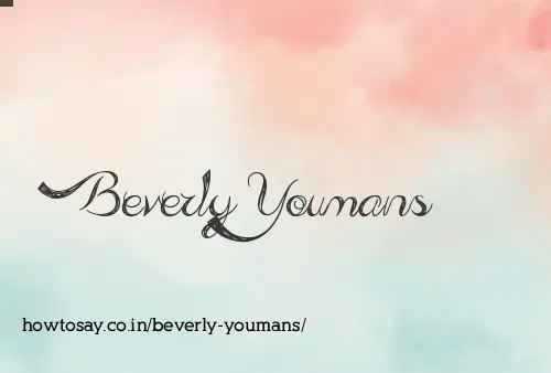 Beverly Youmans