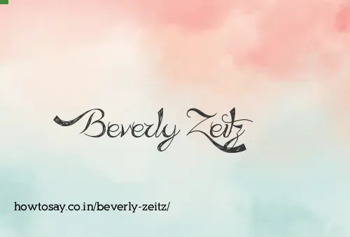 Beverly Zeitz