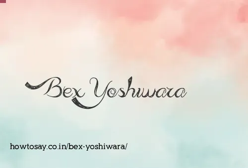 Bex Yoshiwara