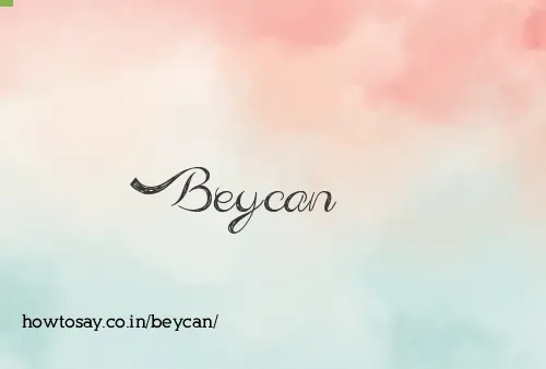 Beycan