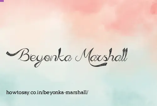 Beyonka Marshall