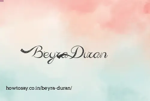 Beyra Duran
