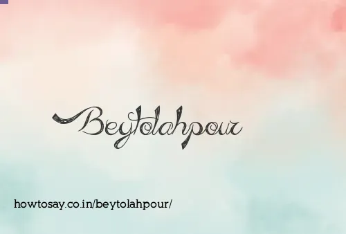 Beytolahpour