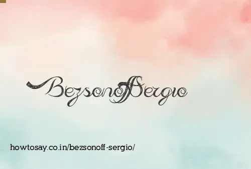 Bezsonoff Sergio