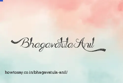 Bhagavatula Anil