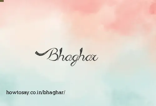 Bhaghar