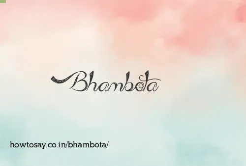Bhambota