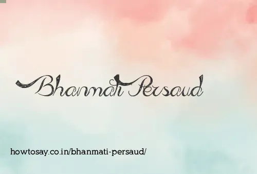 Bhanmati Persaud
