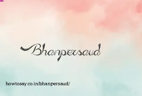 Bhanpersaud