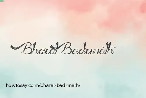 Bharat Badrinath
