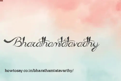 Bharathamtatavarthy