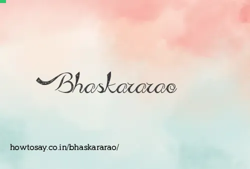 Bhaskararao