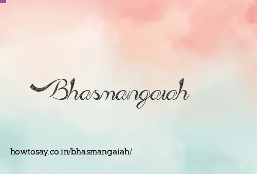 Bhasmangaiah