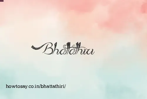 Bhattathiri