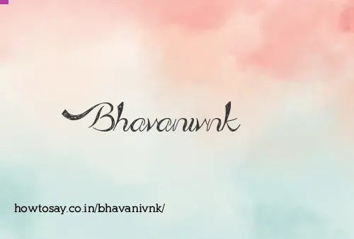 Bhavanivnk