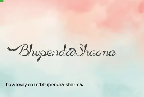 Bhupendra Sharma