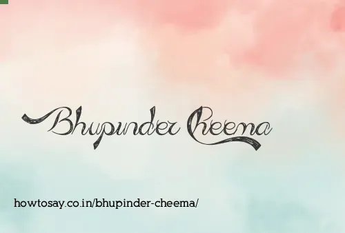 Bhupinder Cheema