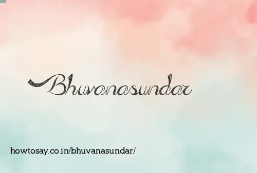 Bhuvanasundar