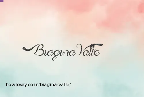 Biagina Valle