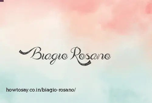 Biagio Rosano