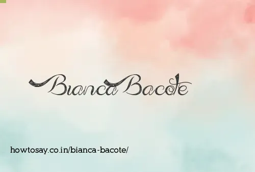 Bianca Bacote