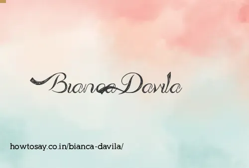 Bianca Davila