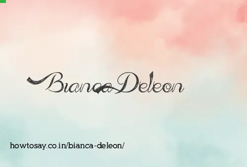 Bianca Deleon