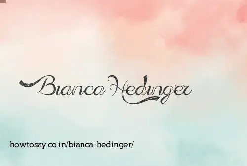 Bianca Hedinger