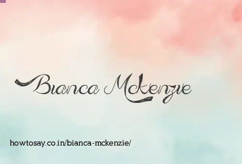 Bianca Mckenzie
