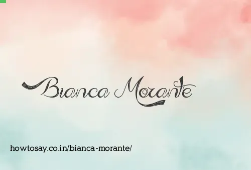 Bianca Morante