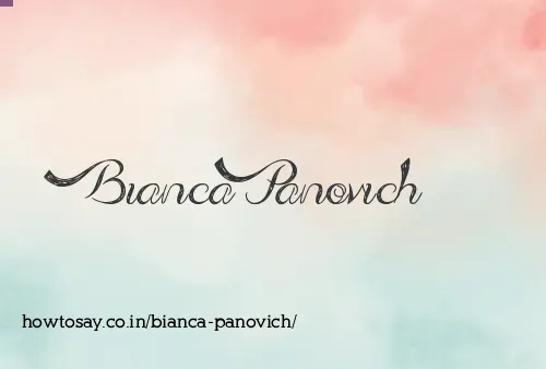 Bianca Panovich