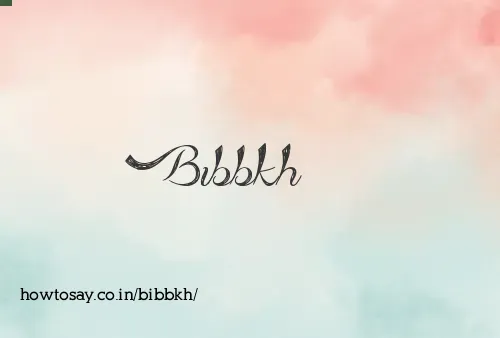 Bibbkh