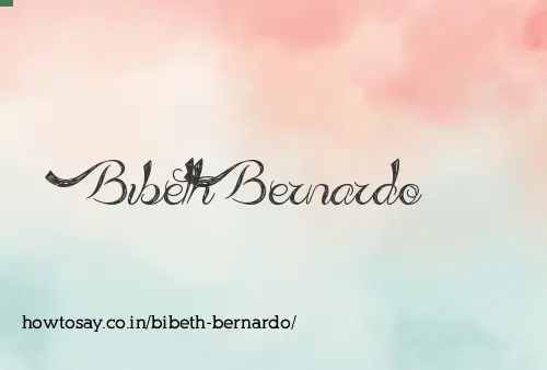 Bibeth Bernardo