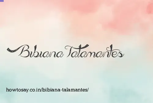 Bibiana Talamantes