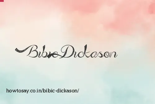 Bibic Dickason