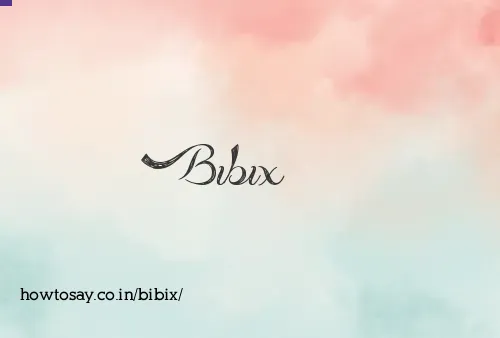 Bibix
