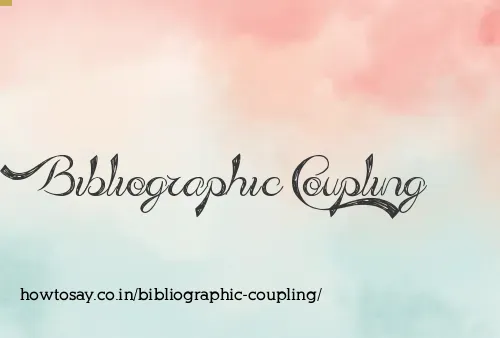 Bibliographic Coupling