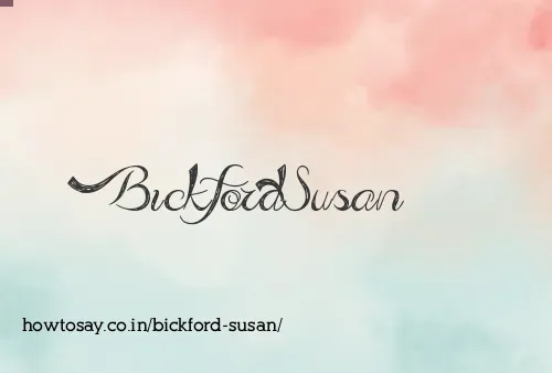 Bickford Susan