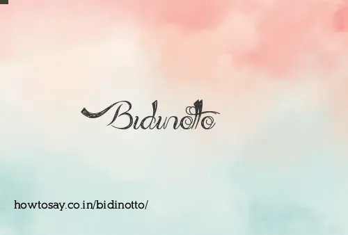 Bidinotto