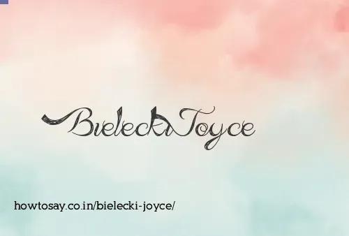 Bielecki Joyce