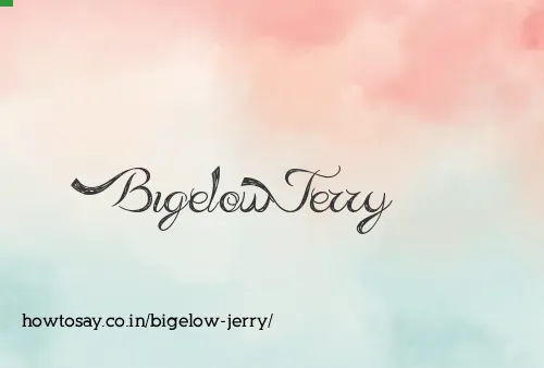 Bigelow Jerry