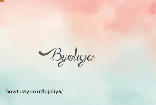Bijoliya